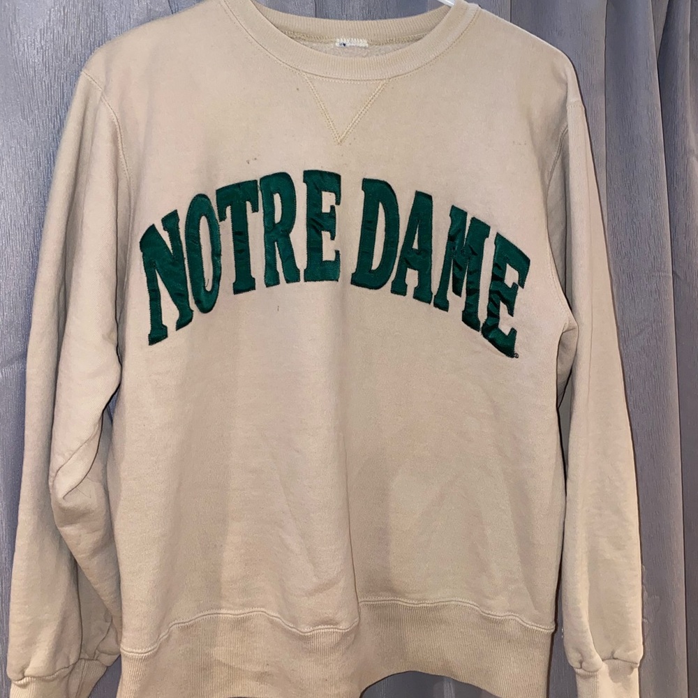 Notre Dame crew neck